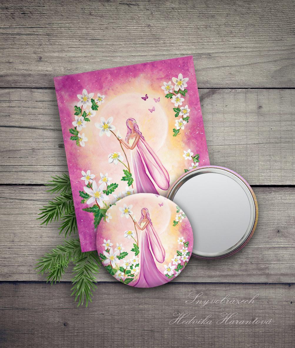 Sasanková víla - zrcátko