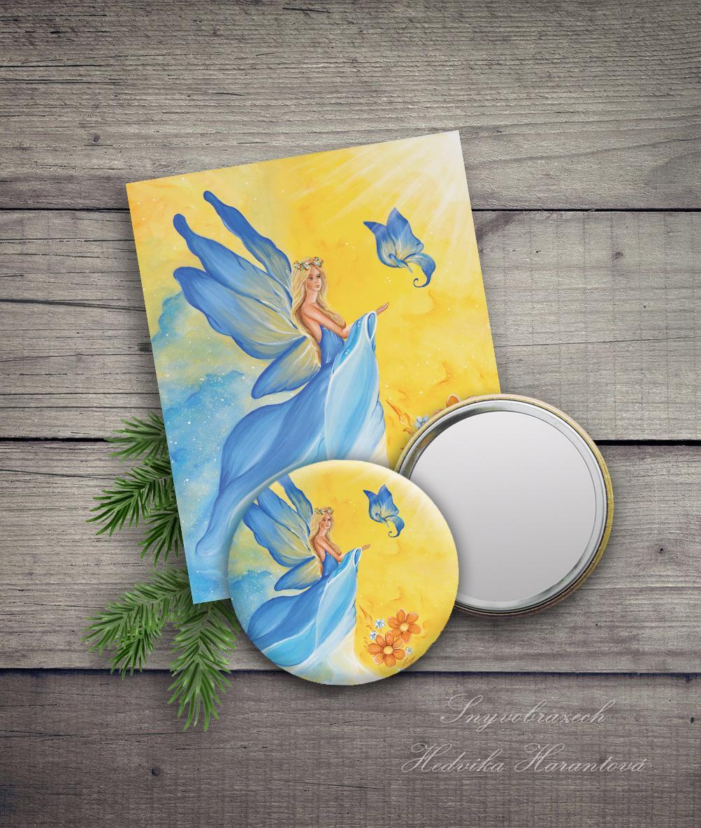 Víla Modřenka - zrcátko