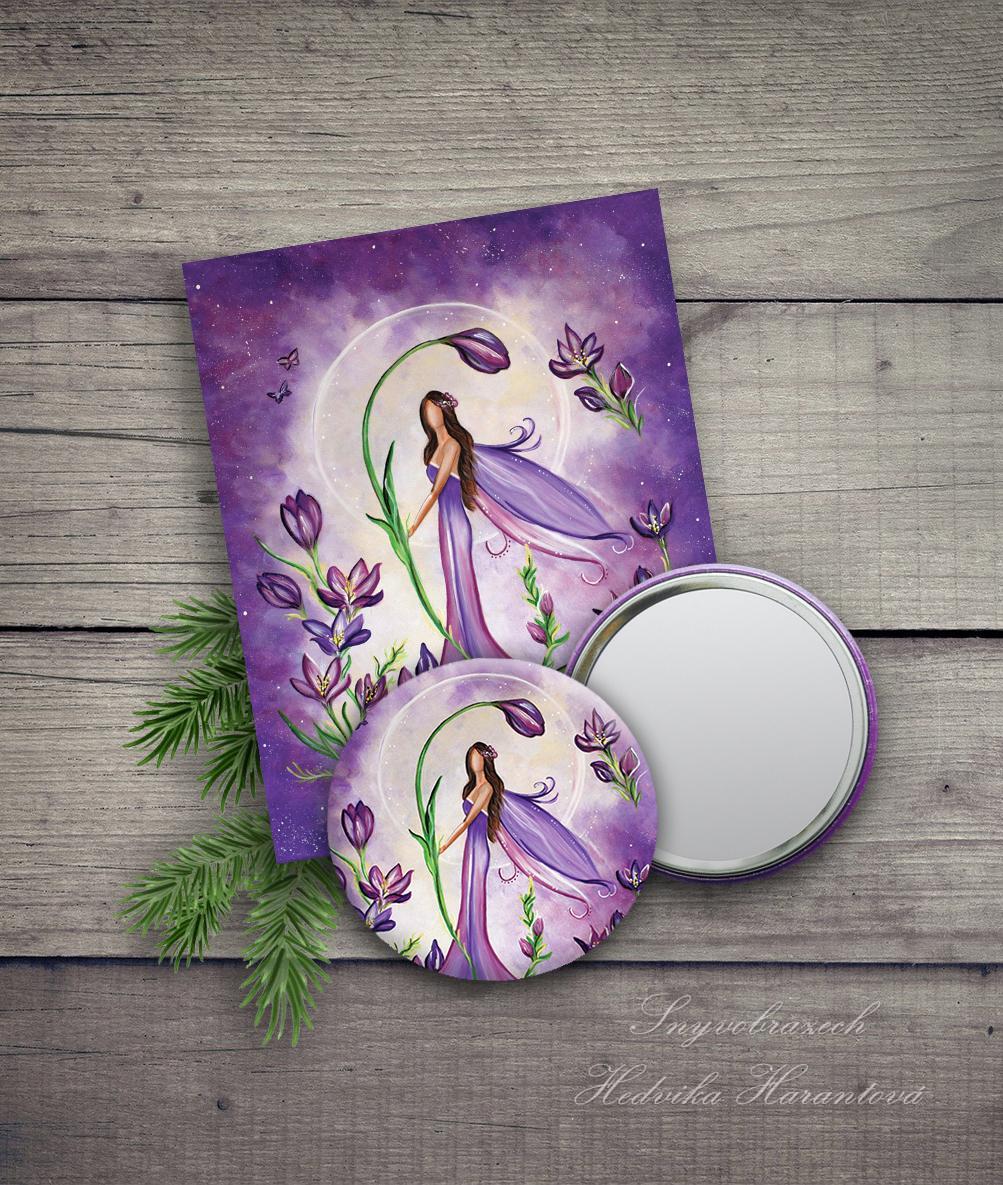 Krokusková víla - zrcátko