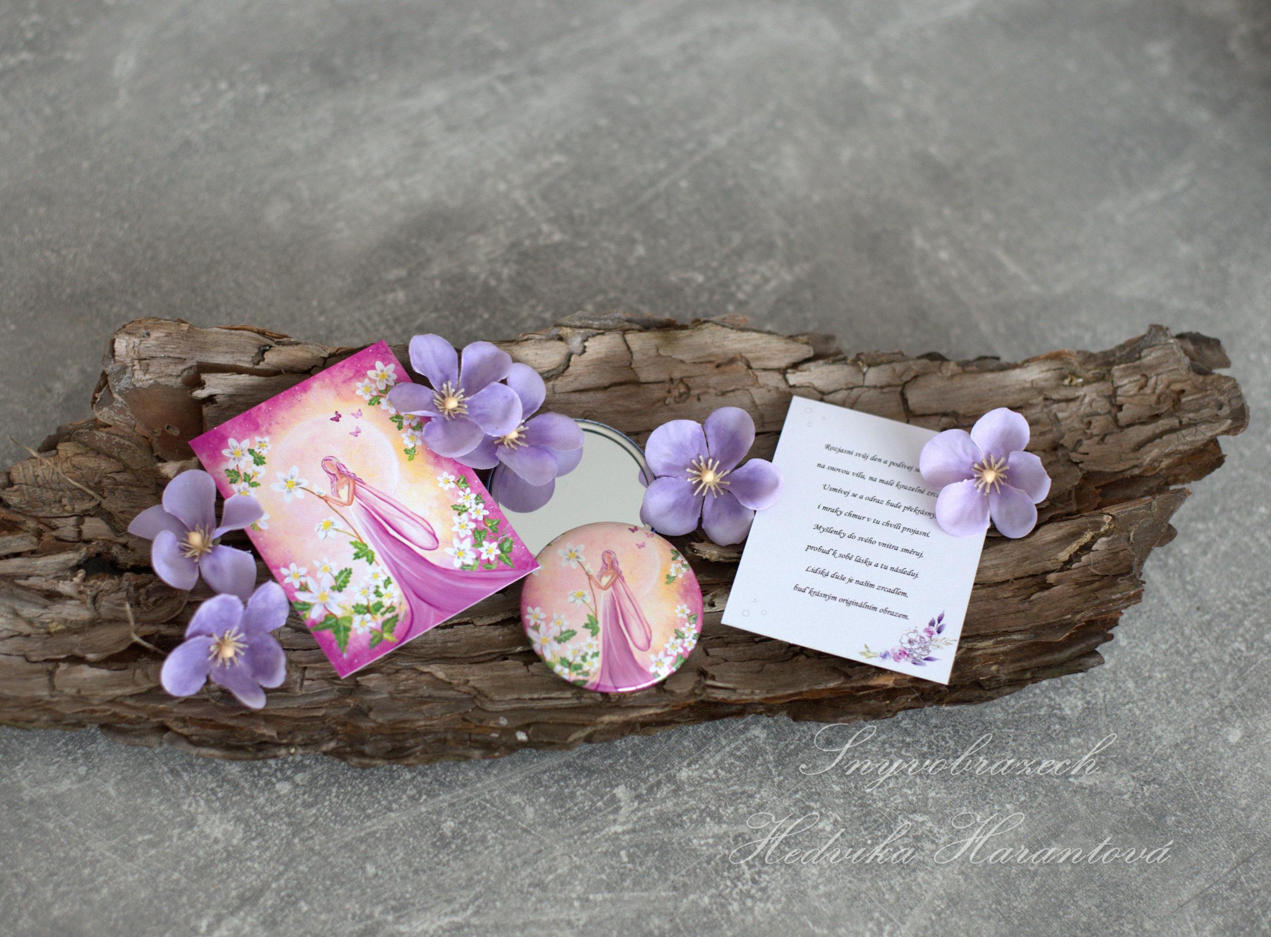 Sasanková víla - zrcátko - Obrázek 2