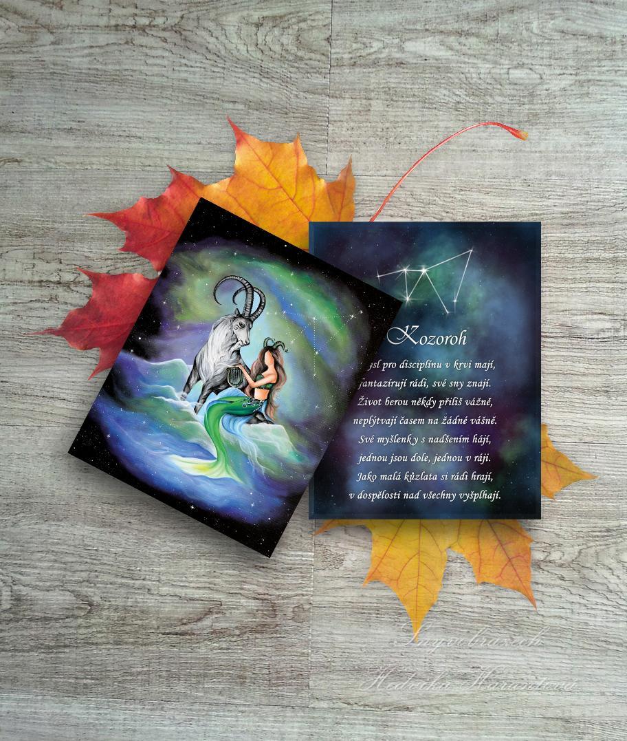 Kartička kozoroh