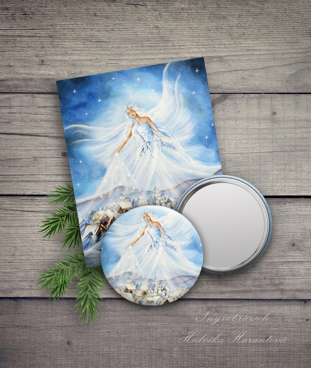 Paní Zima - zrcátko