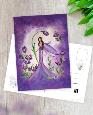 Jarní pohlednice - Krokuska