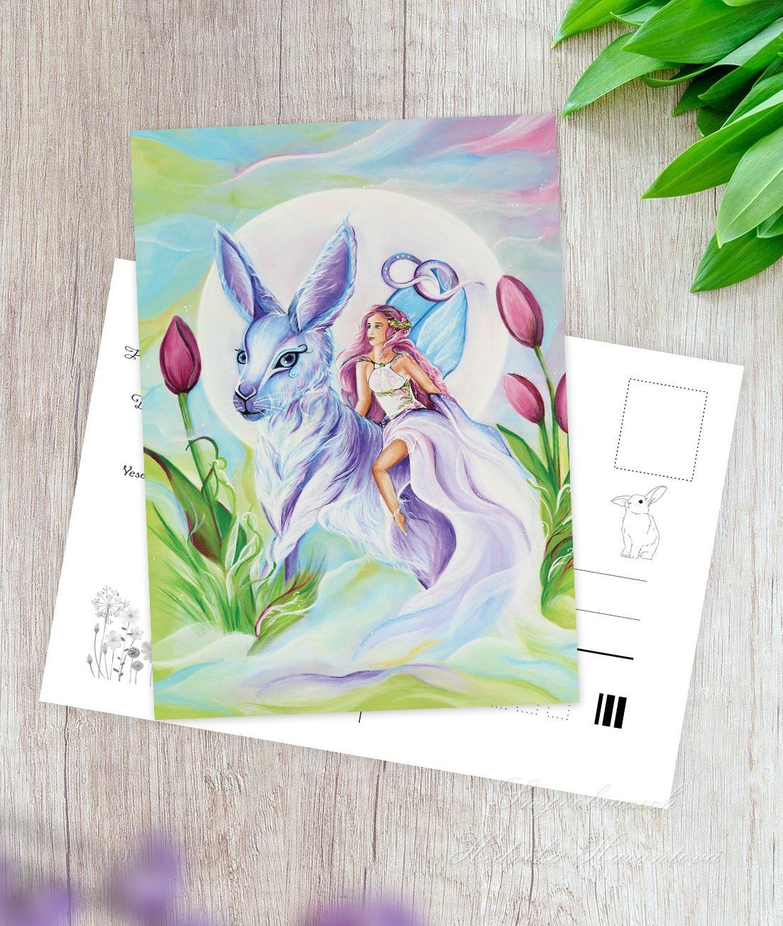 Velikonoční pohlednice - Zelený čtvrtek