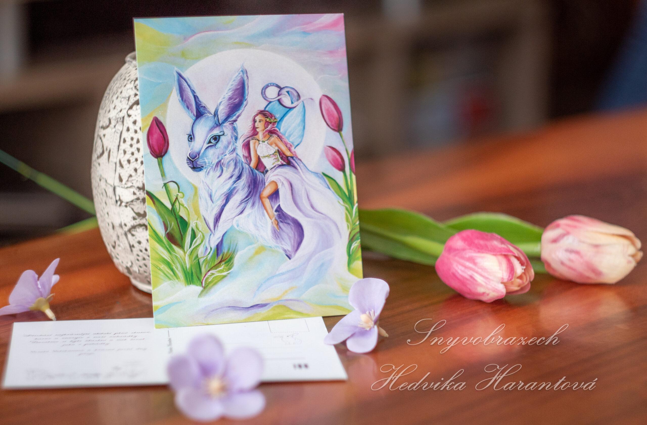 Velikonoční pohlednice - Zelený čtvrtek - Obrázek 2