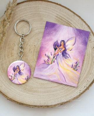 Motýlí víla - klíčenka