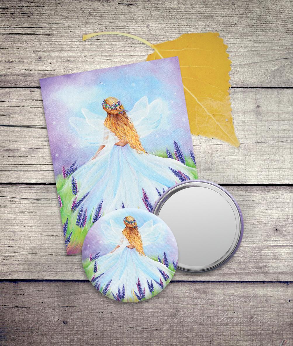 Luční víla - zrcátko