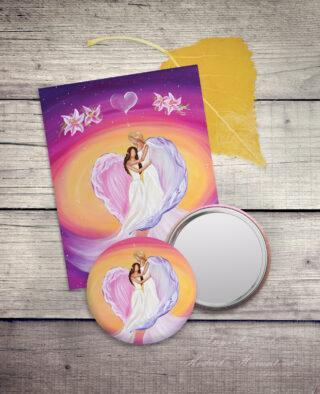 Matka a dcera - zrcátko