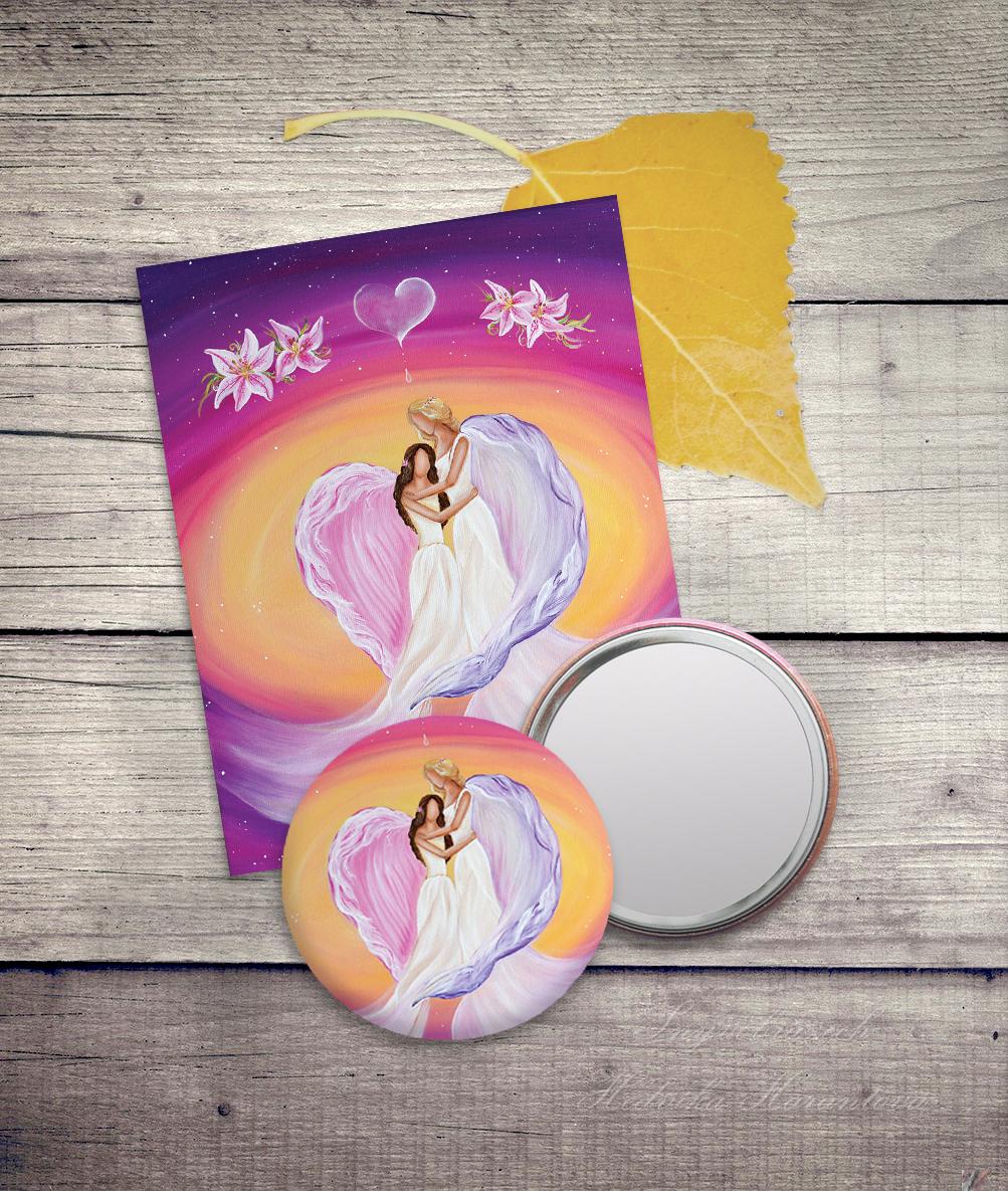 Matka a dcera - zrcátko