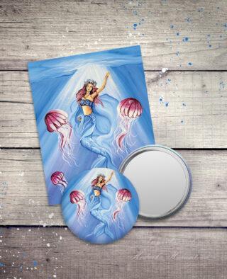 Mořská panna - zrcátko