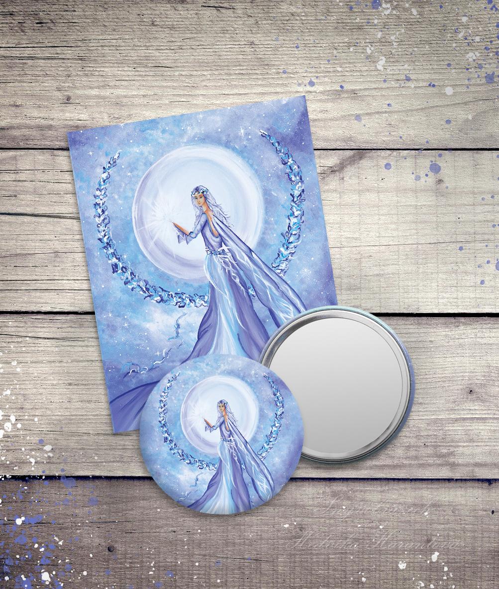 Víla počátků - zrcátko