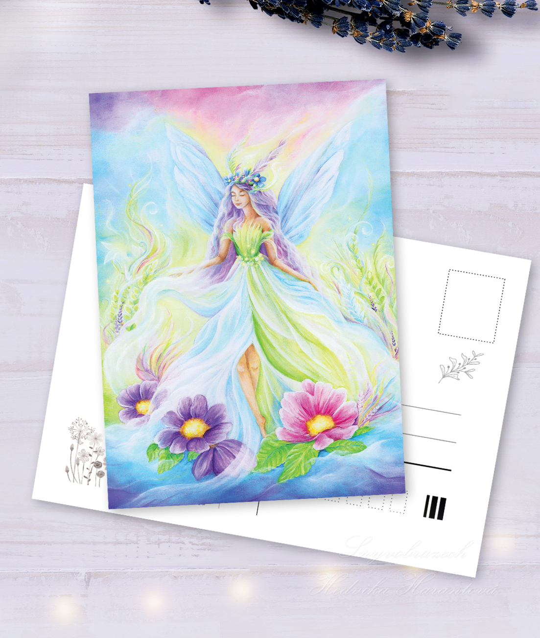 Pohlednička - Jaro přichází