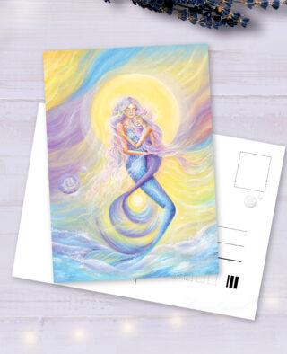 Pohlednička - V objetí