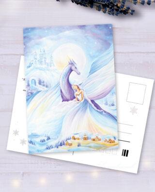 Vánoční pohlednice - Zimní snění