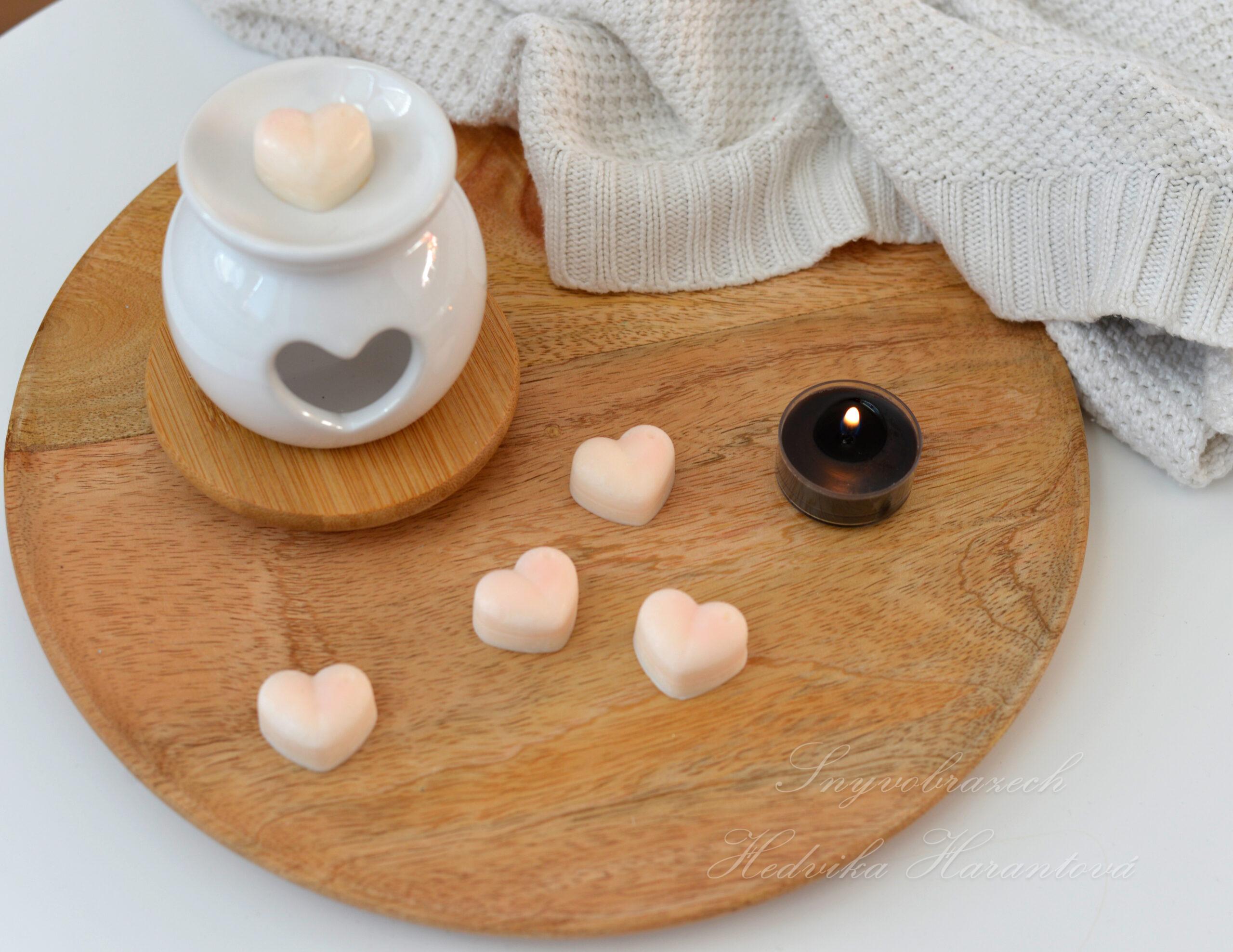 Kouzelné srdíčko s minerálem - kokos - Obrázek 2