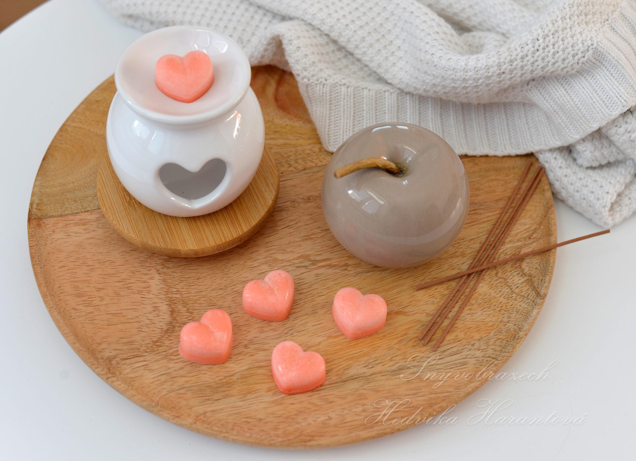 Kouzelné srdíčko s minerálem - jablečný závin - Obrázek 2