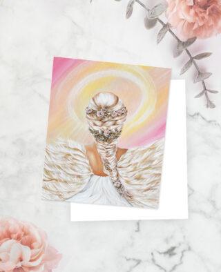 Kartička - Andílek