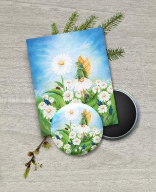 Kopretinka - magnetka