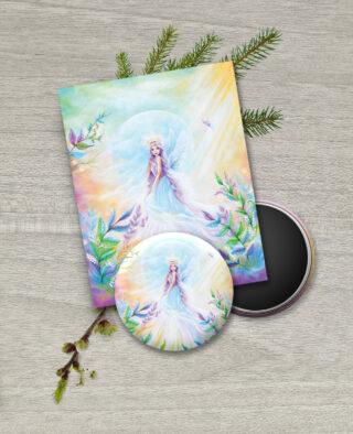 Jarní vánek - magnetka