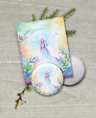 Jarní vánek - zrcátko