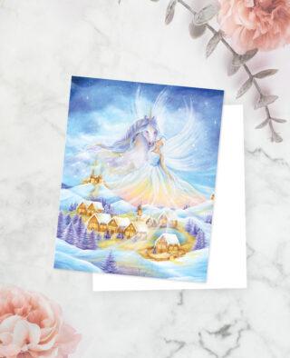 Kartička - Zimní pohádka