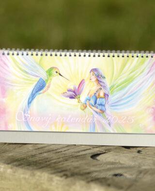 Snový stolní kalendář 2025